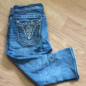 EUC Miss me capris!!